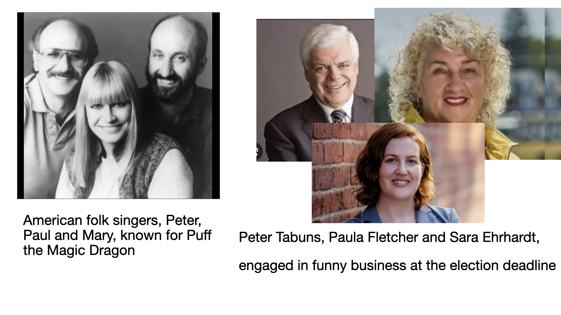Peter, Paul, and Mary